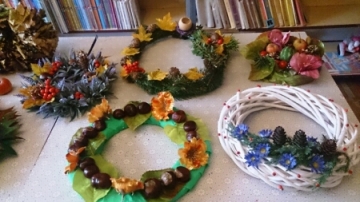 „Robimy wianki” – jesienne warsztaty plastyczne_2