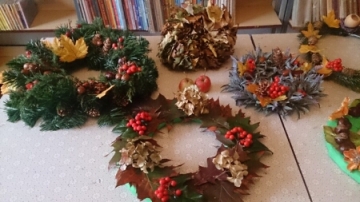 „Robimy wianki” – jesienne warsztaty plastyczne